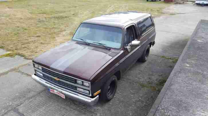 Chevrolet Blazer K5 1983 5,7L V8 (69er Corvette Köpfe) TÜV und H Neu