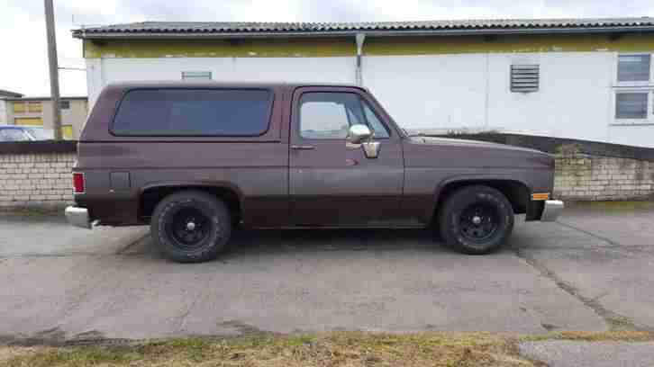 Chevrolet Blazer K5 1983 5,7L V8 (69er Corvette Köpfe) TÜV und H Neu