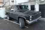 Chevrolet Blazer K5 Schwarz Diesel Baujahr 1986 6, 2L