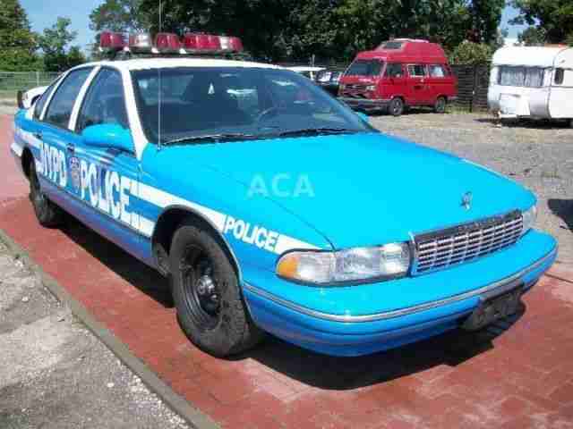 Chevrolet Caprice 9C1 Police NYPD Lightbar