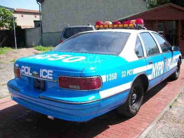 Chevrolet Caprice 9C1 Police NYPD Lightbar
