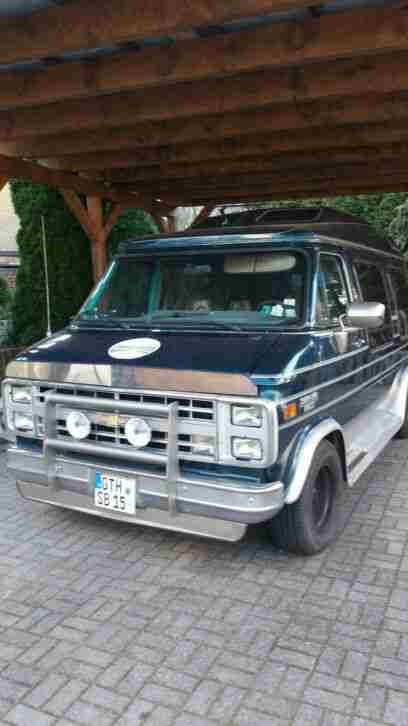 Chevrolet Chevy Van G 20 Wohnmobilzulassung,Autogas, Oldtimer in 2 Jahren