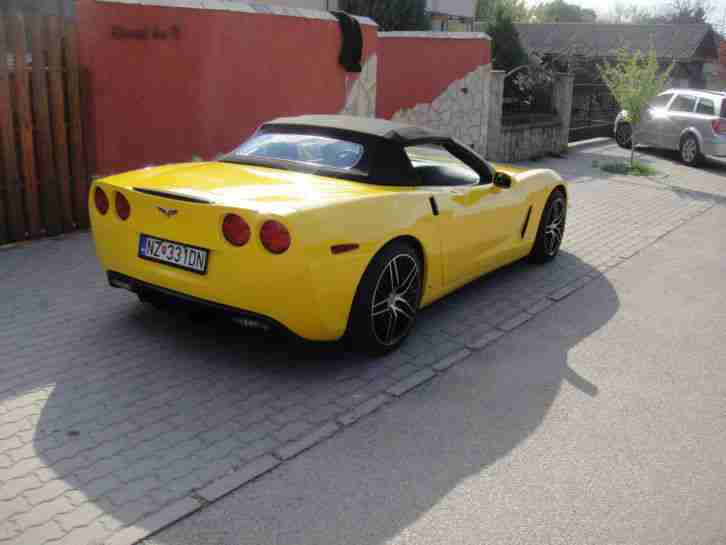 Chevrolet Corvette C6 Convertible Cabrio Chevy