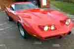 Chevrolet Corvette Stingray 1975 75 American Muscle