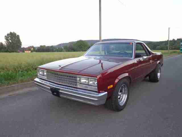 Chevrolet El Camino Pickup V8 Edelbrock SidePipes
