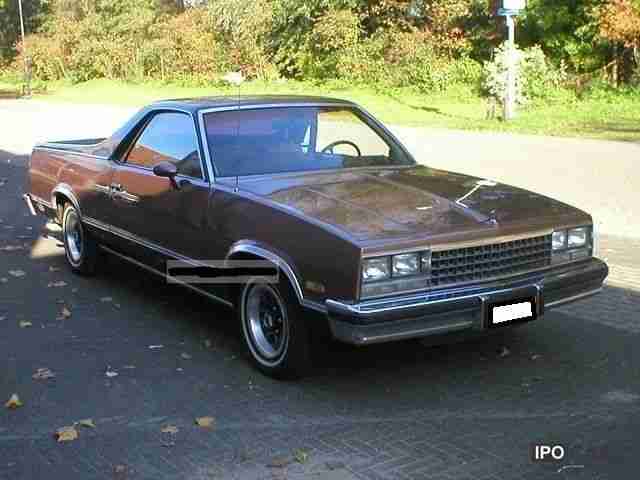 Chevrolet El Camino V8.Mit Tüv Und H-Zulassung Rostfrei Tausch Inz. Harley mögl.