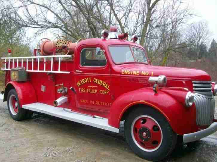 Chevrolet Fire Truck 1941