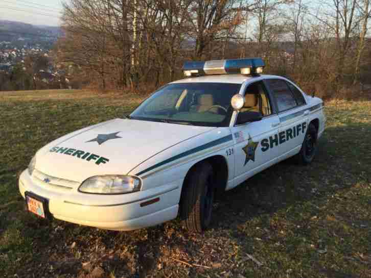 Chevrolet Luminia Police Car, Sheriff, Lightbar, Original, Polizeiauto