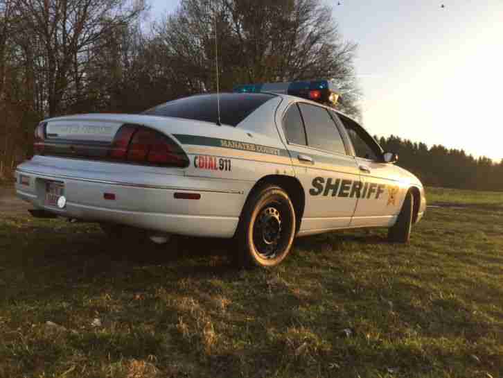 Chevrolet Luminia Police Car, Sheriff, Lightbar, Original, Polizeiauto