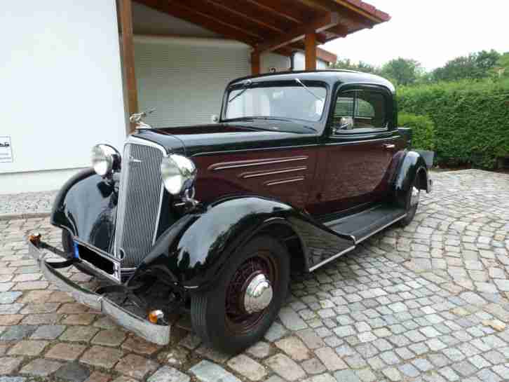 Chevrolet Master DA Coupe Baujahr 1934 weinrot