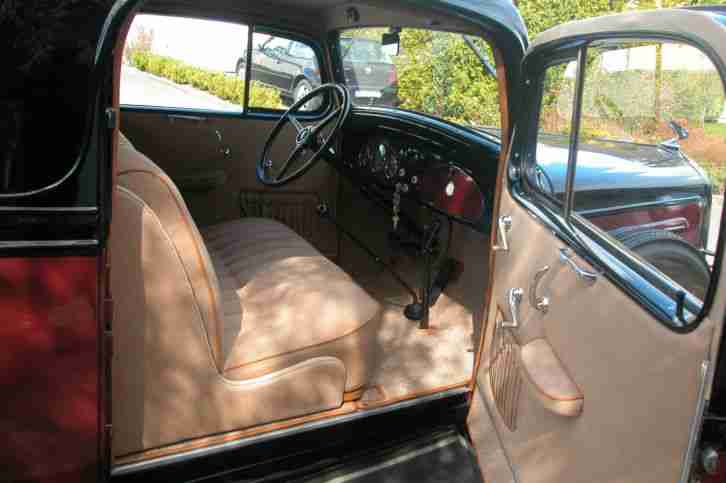 Chevrolet Master DA Coupe Oldtimer Baujahr 1934 weinrot/schwarz H Kennzeichen