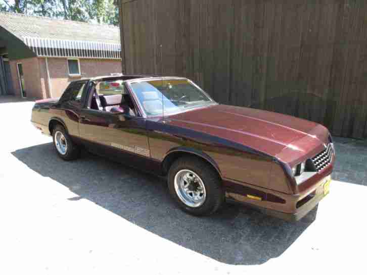 Chevrolet Monte Carlo SS T-Top 1985