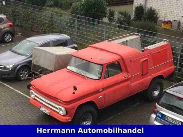 Chevrolet Pickup Löschfahrzeug C20 K20 Allrad H Zulass