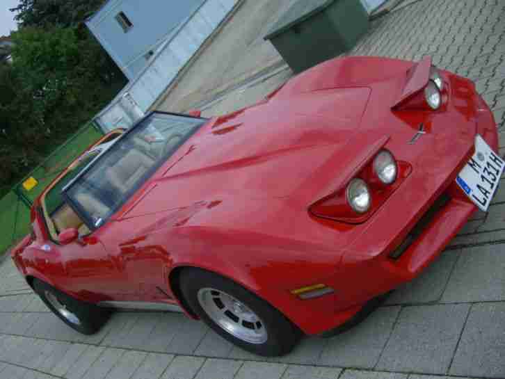 Chevrolet corvette C3 H Zulassung