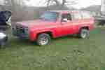 Chevy Blazer 5, 7 V8 2WD als Teilespender