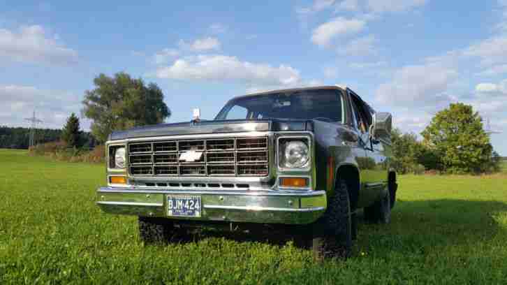 Chevy Blazer K5 Chayenne Scheunenfund 350CUI V8 4 Bolt