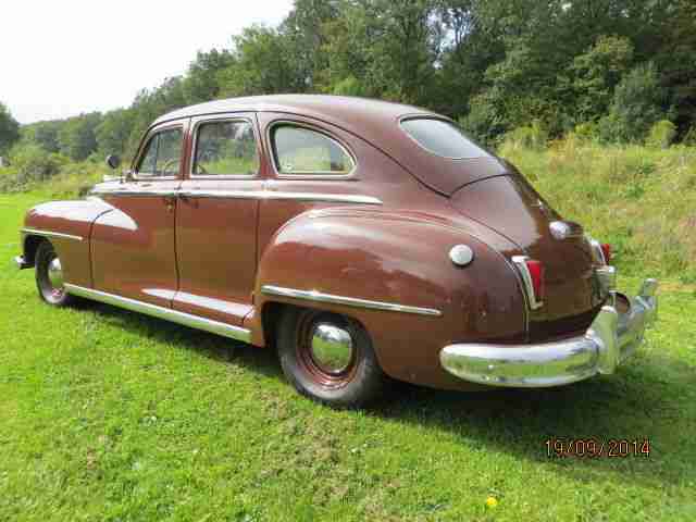 Chrysler 1948 DeSoto De Soto Custom S11C Oldtimer im Originalzustand US Car