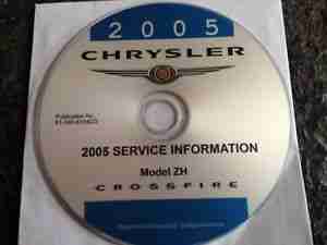 Chrysler Crossfire Cabrio Coupe (ZH) Werkstatthandbuch Reparatur CD