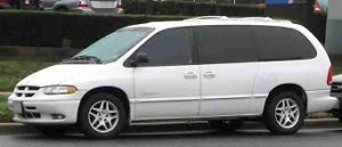 Chrysler Grand Voyager Dodge Caravan 95-2000 Seitenscheibe hinten schwarz getönt