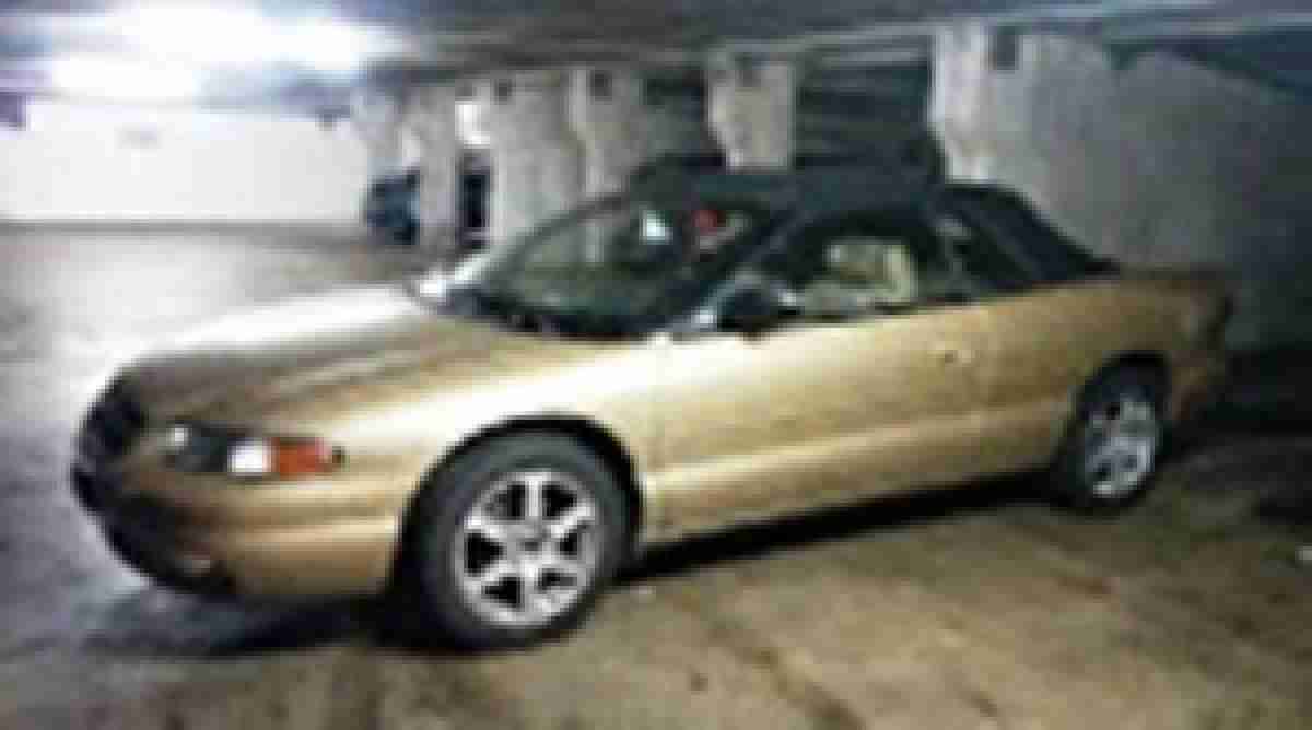 Chrysler Sebring Cabrio, Goldmetallic, 1996