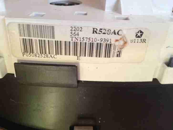 Chrysler Voyager Tachoeinheit