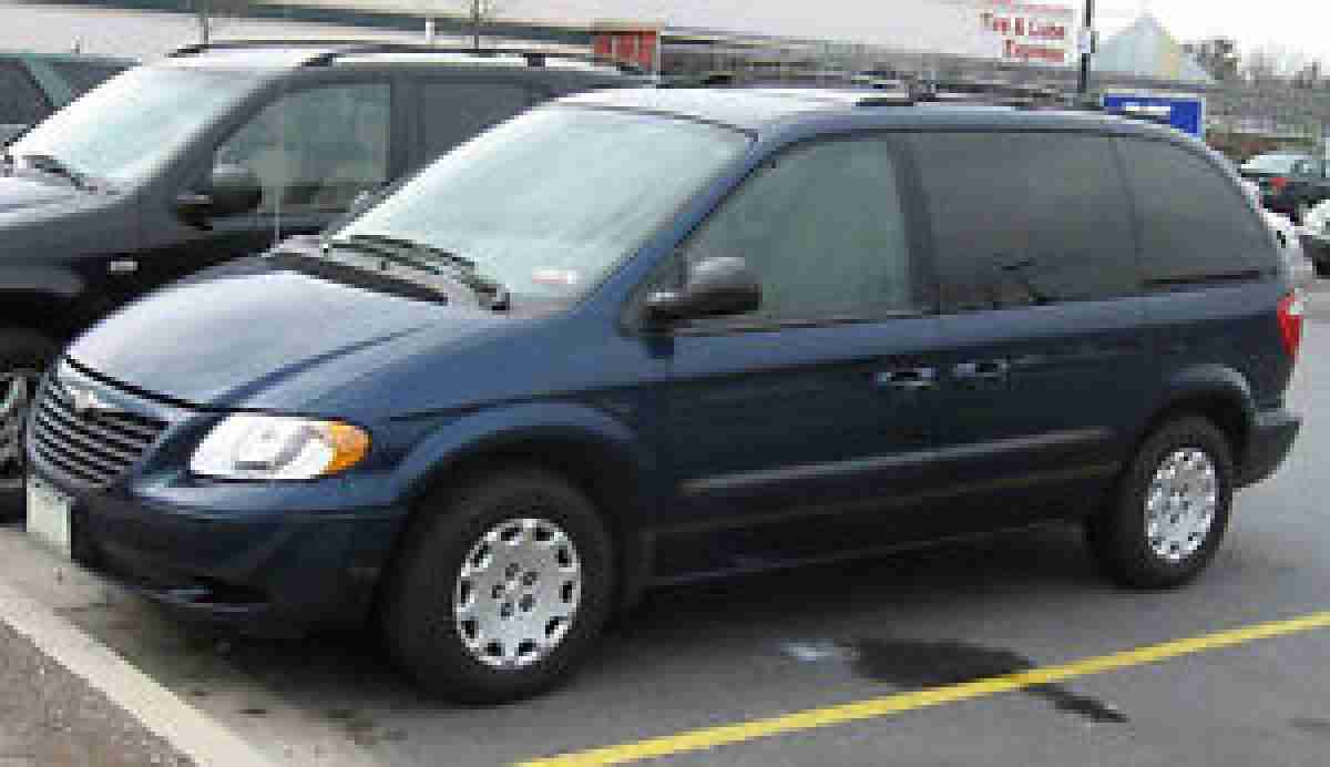 Chrysler Voyager von 2001, Automatik, 108Kw, blau