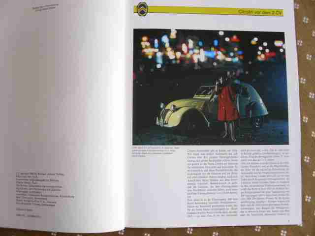 Citroen 2 CV "Die Ente" Bildband mit Text