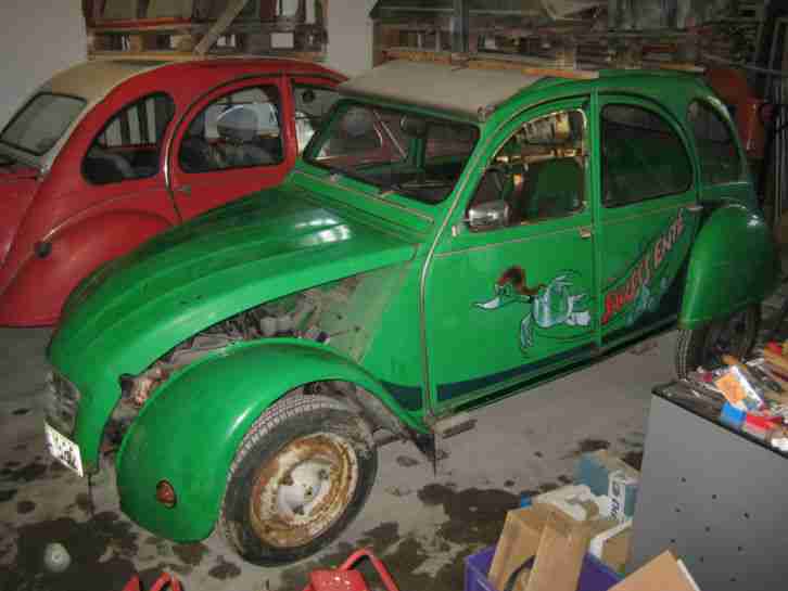 , 2 CV, Ente, Bj 89, Restaurationsdbedürftig