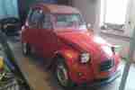 2 CV Ente Oldtimer Rot guter Zustand