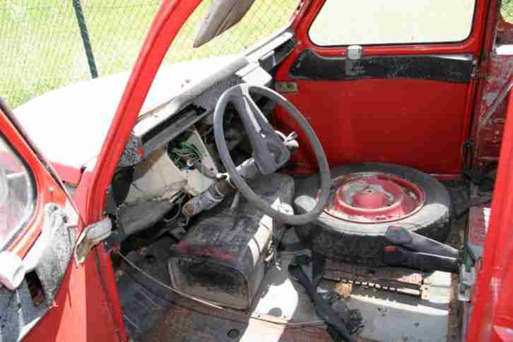 Citroen 2 CV Kastenente AZU B, AZU 250