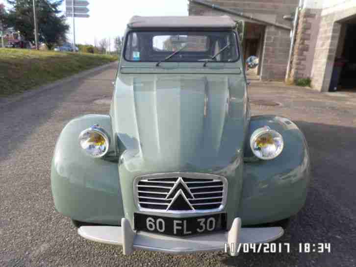 Citroen 2cv Oldtimer Bj 1961 mit Selbstmördertüren