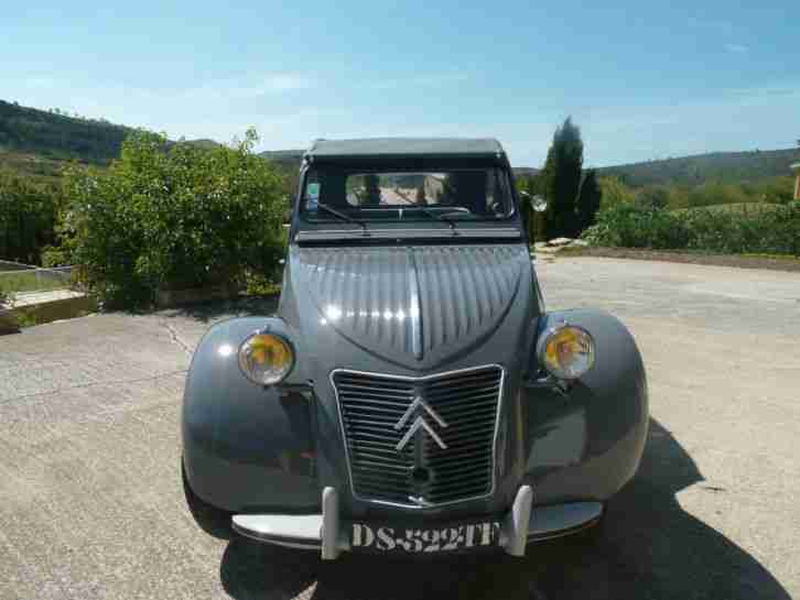 Citroen 2cv Wellblechente Bj 1958 mit Selbstmördertüren Restauriert A bis Z