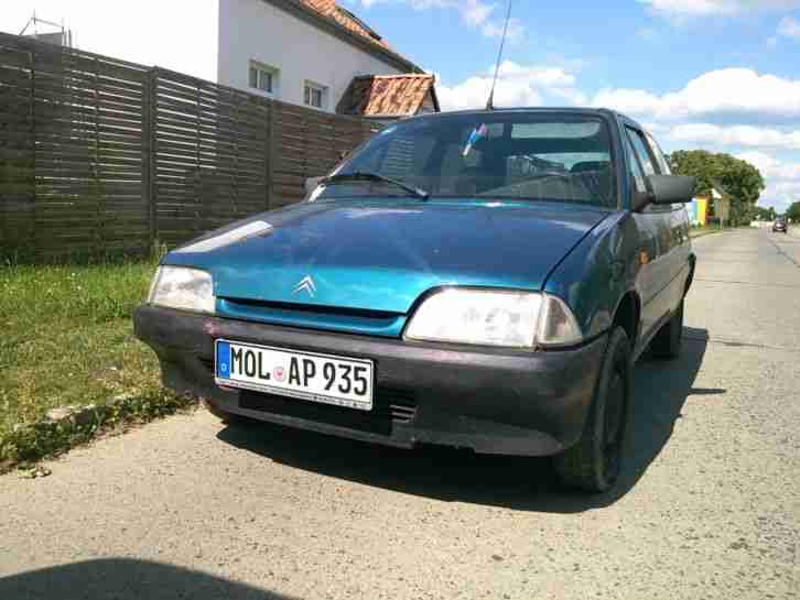 Citroen AX Benziner HU/AU 11/2014 in der Nähe von Berlin angemeldet