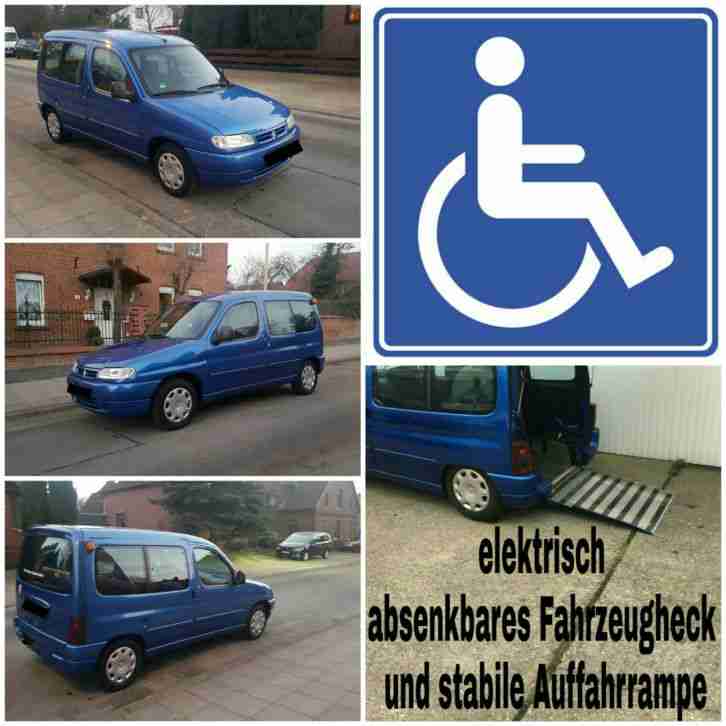 Berlingo Behindertengerecht el. absenkbares