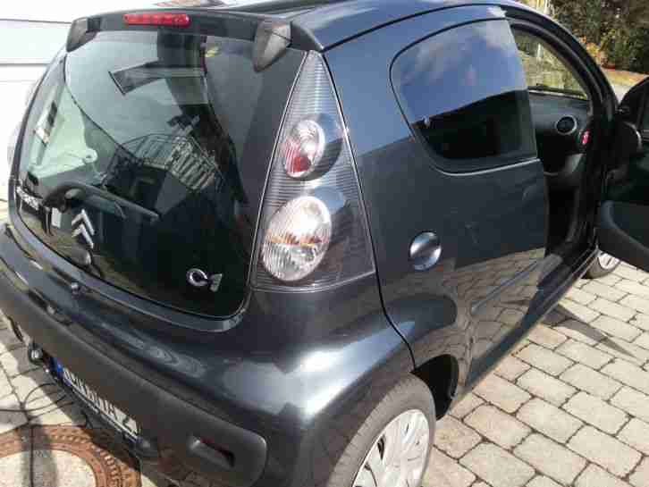 Citroen C1 Klima CD 8-fach bereift 5-Türer metallic 08/2008 94.000km TÜV/ASU NEU