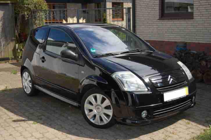 Citroën C2 1.6 16V VTS, 122 PS, Serienmäßiges Sportfahrwerk und Sportsitze