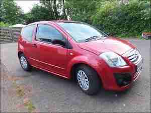 Citroen C2 Tonic Airdream mit Klimaanlage, 8fach bereift, TÜV 05/2016. BJ 2009