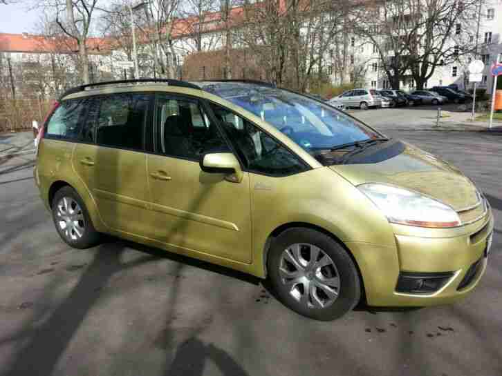 Citroen C4 Grand Picasso 1, 6 HDI 7 Sitzer Klimaaut. AHK Scheckheft Tempomat usw.
