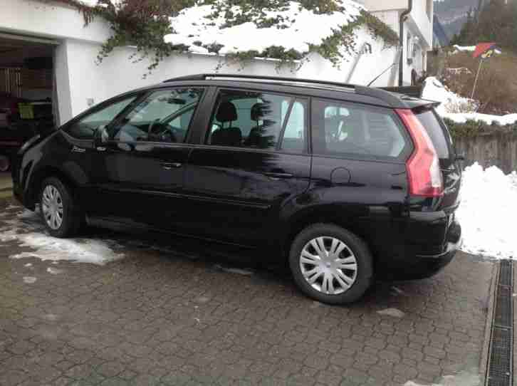 Citroen C4 Grand Picasso, schwarz, Tendance, 02/2009, 93500km, 7 Sitzer