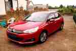 Citroën C4 VTi 95 Tendance (rot, unfallfrei, 10.400km,