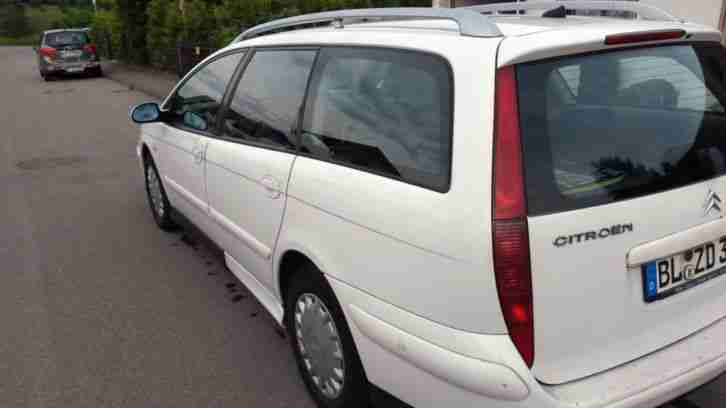 Citroen C5 2.0HDI Kombi Weiss Bj.2003