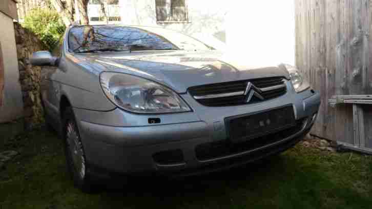 Citroen C5 Break, HU 08/2017, 2,2 HDI grün, Leder, Navi, Telefon, Anh-kupplung