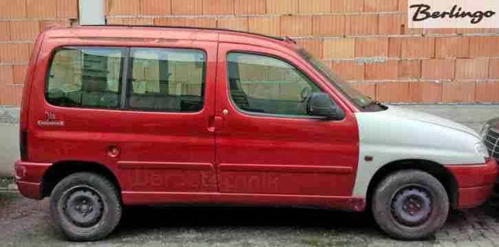 Citroen Citröen Berlingo BJ 99 Tüv 06/14 1.8l 90 PS Service + Zahnriemen neu