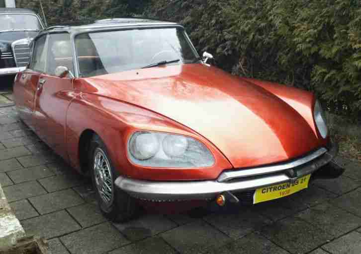 Citroën DS Zustand Gut Voll Fahrbereit Sammler Oldtimer WERTANLAGE .