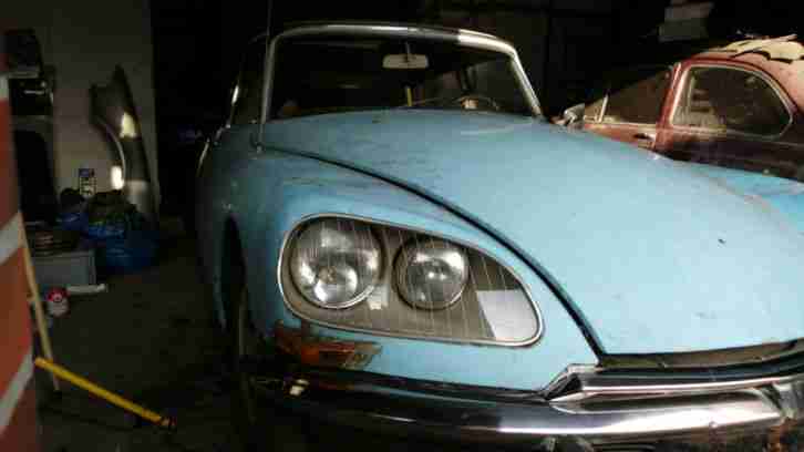 Citroen DS die Göttin Oldtimer Echter Scheunenfund Garagenfund