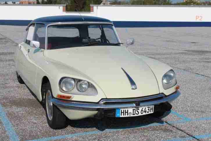 Citroen DS23 iE Halbautomatik, H-Kennzeichen, grüne Plakette