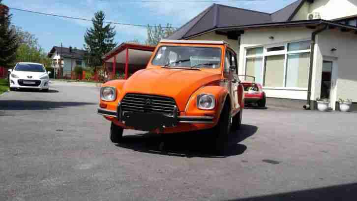 Citroen Dyane 6 LC Oldtimer Bj1980 Faltdach