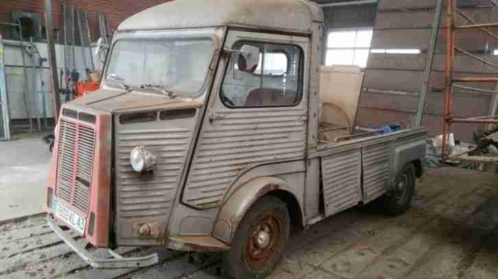 Citroen HY IN2 Oldtimer Restaurierungs Objekt mit offener Pritsche