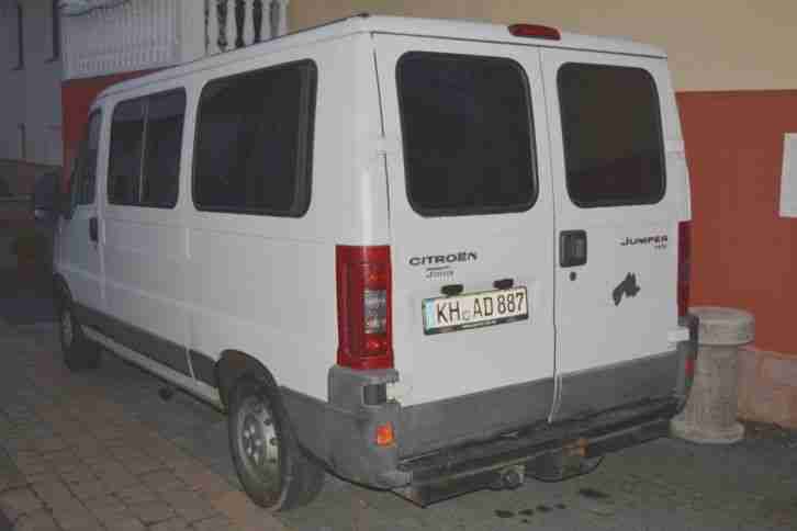 Citroen Jumper 2.2 HDI Diesel Bj.2003 Ahk ohne Tuv LKW Zulassung teschn gut