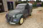 Oldtimer 2 cv Bj 1957 Wellblechente